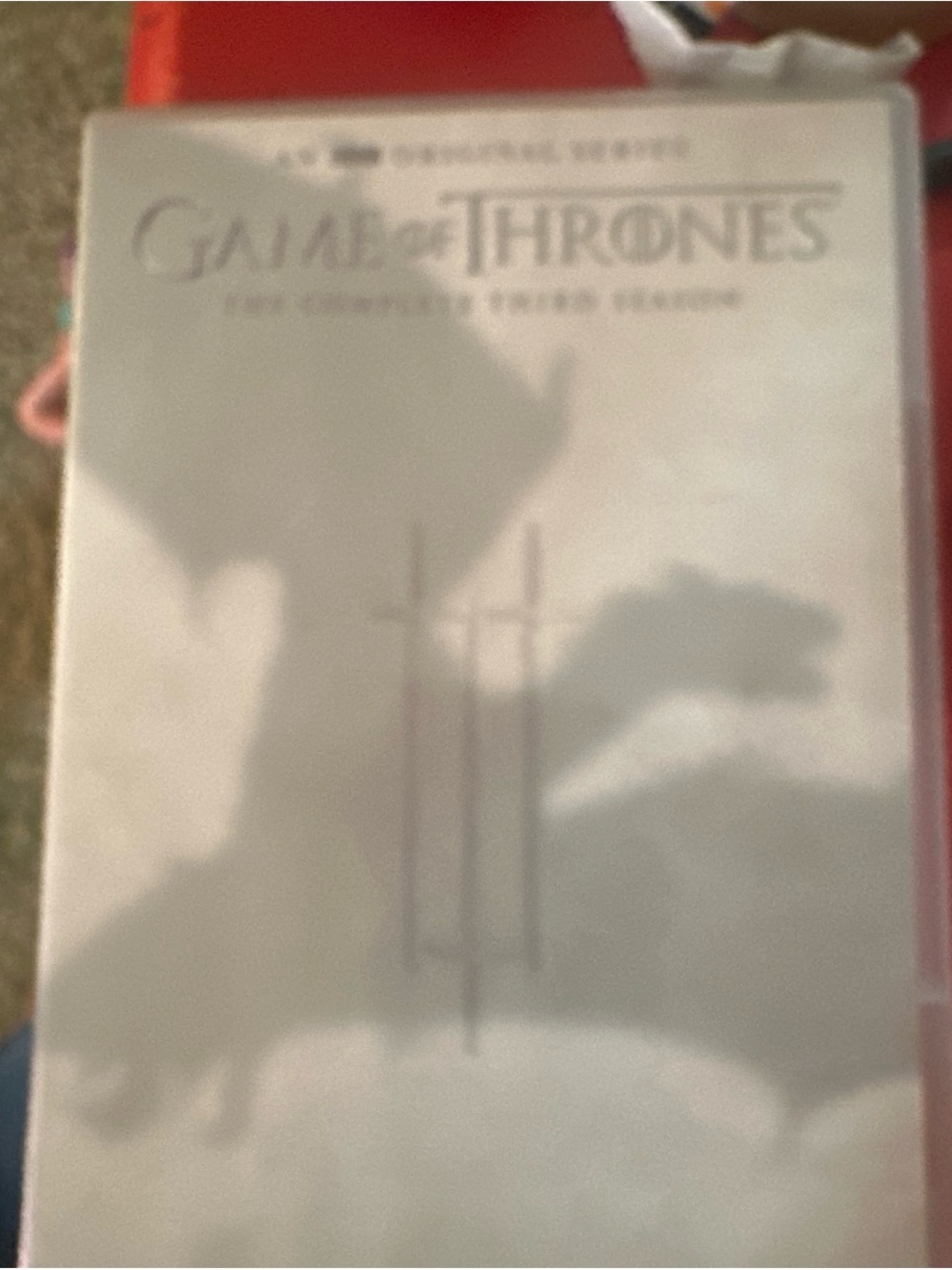 Game of thrones Complete Third Season DVD Set - Silver